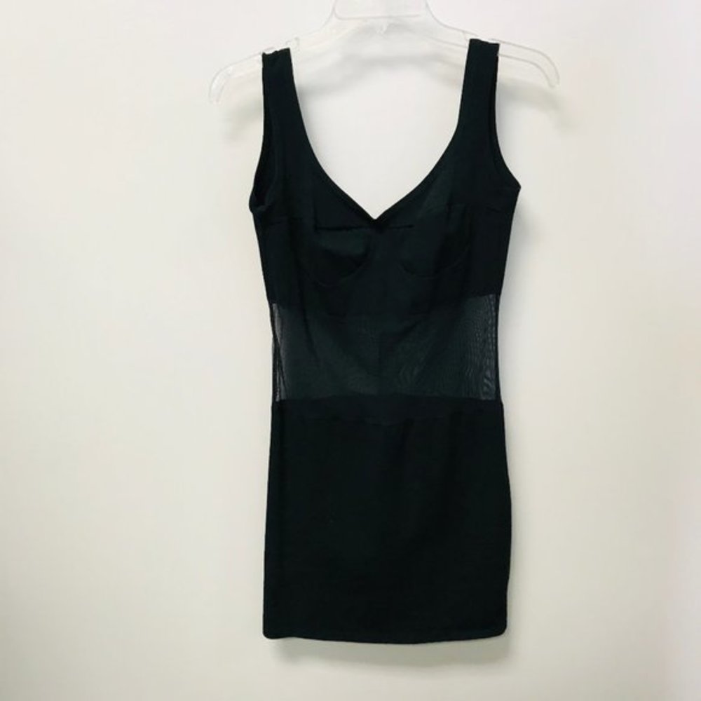 NWT LF Stores Sheer Middle Mini Dress